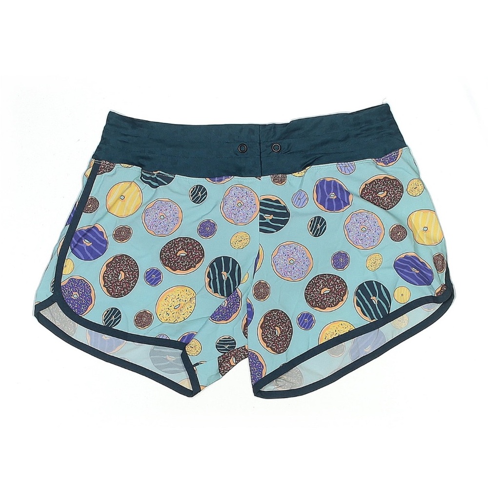 Women's Rabbit surf n turf running Shorts doughnut print